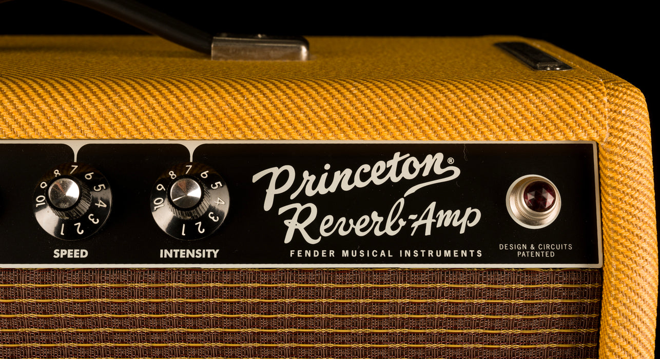 Used Fender '65 Princeton Reverb Tweed With 1x12" Combo With Cover
