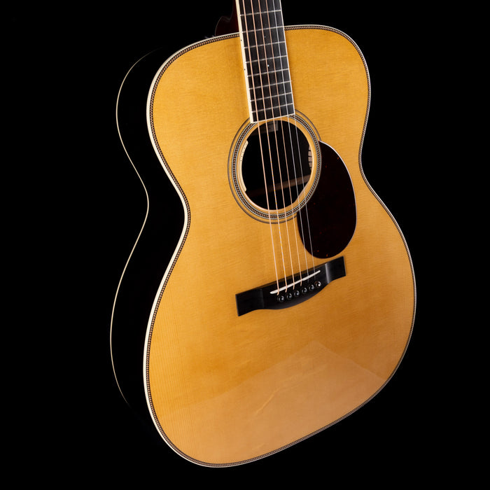 Used Santa Cruz OM Grand Natural Acoustic Electric Guitar with OHSC