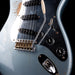 Pre Owned Fender Custom Shop Masterbuilt Paul Waller 1956 Stratocaster Ultra Heavy Relic Blue Ice Metallic over Silver with OHSC