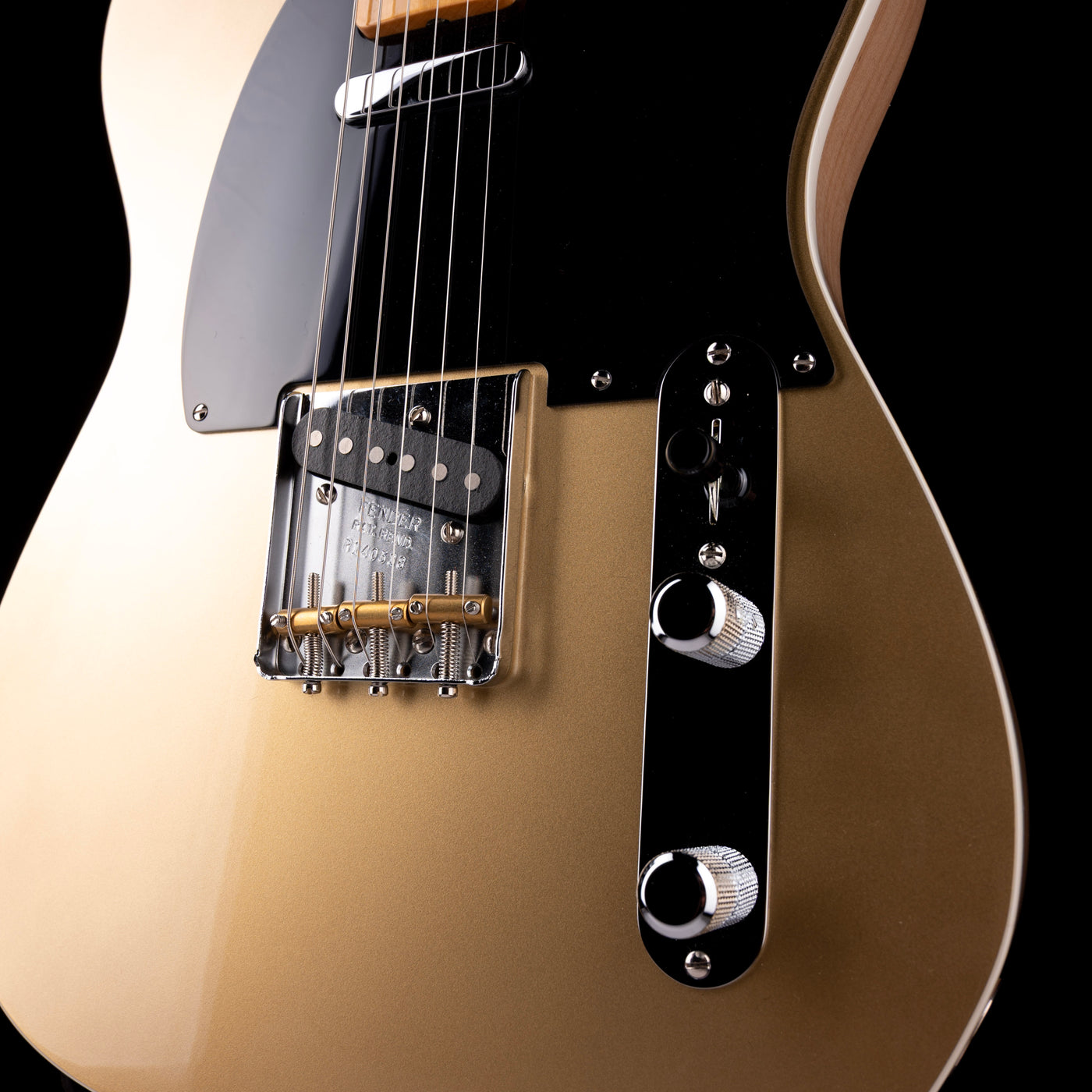 Fender Custom Shop Truetone Two Tone Telecaster NOS Aztec Gold ...