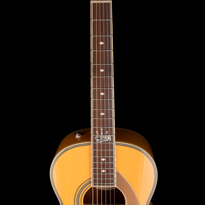 Used Fender Ron Emory "Loyalty" Parlor Ash Butterscotch Acoustic Electric Guitar With Gig Bag