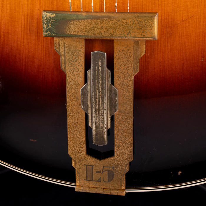 Vintage 1938 Gibson L-5 Sunburst Archtop Guitar With OHSC - Frank Ovanin Collection