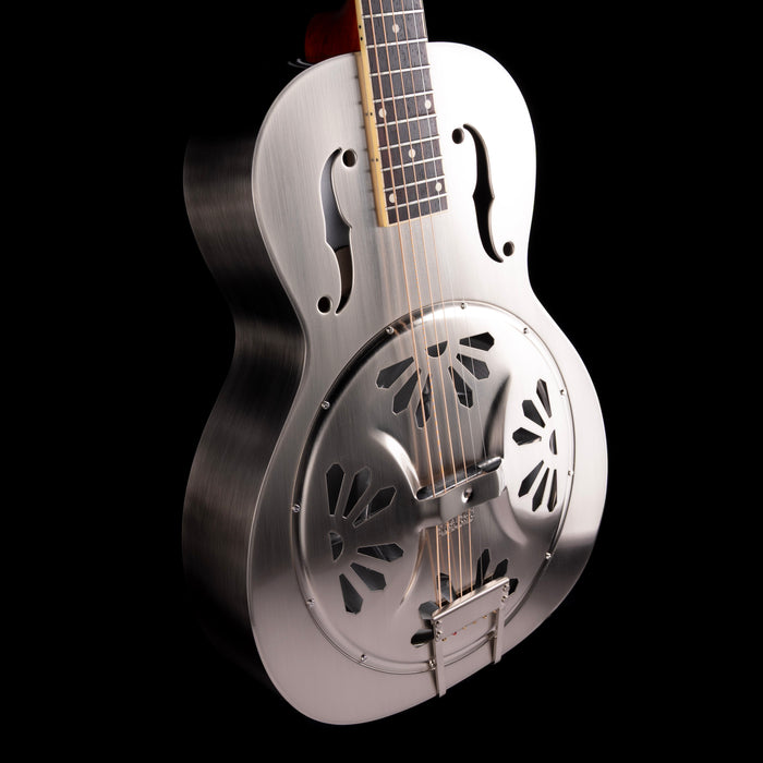 Used Gretsch G9221 Bobtail Steel Acoustic-Electric Resonator Guitar With Gig Bag