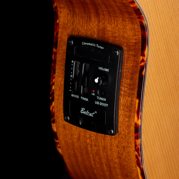 Pre Owned Ohana TK-70Ke Tenor Ukulele With Gig Bag