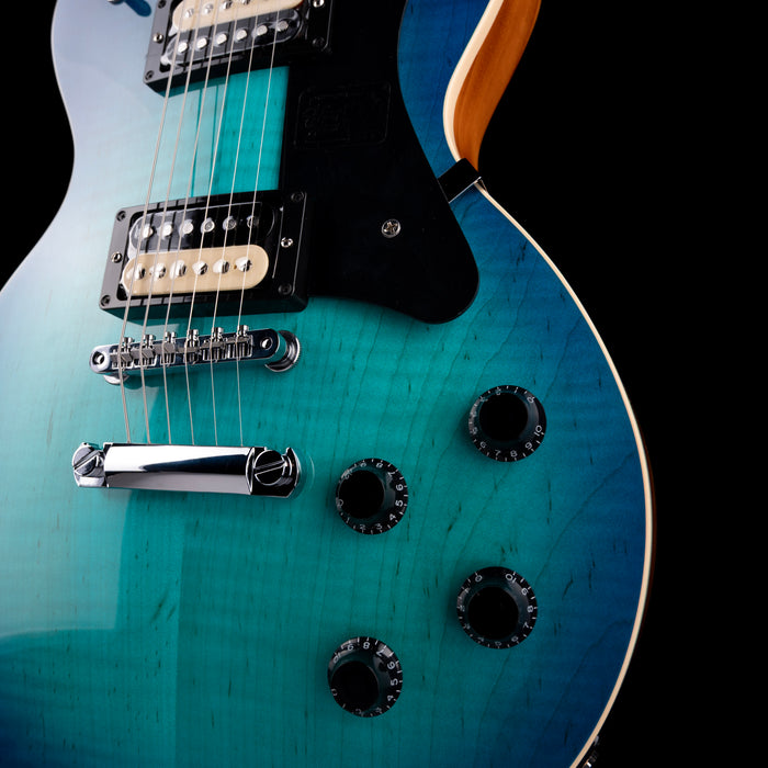 Heritage Factory Special Standard H-150 Electric Guitar Neptune Blue Burst With Case - 1 OF 24