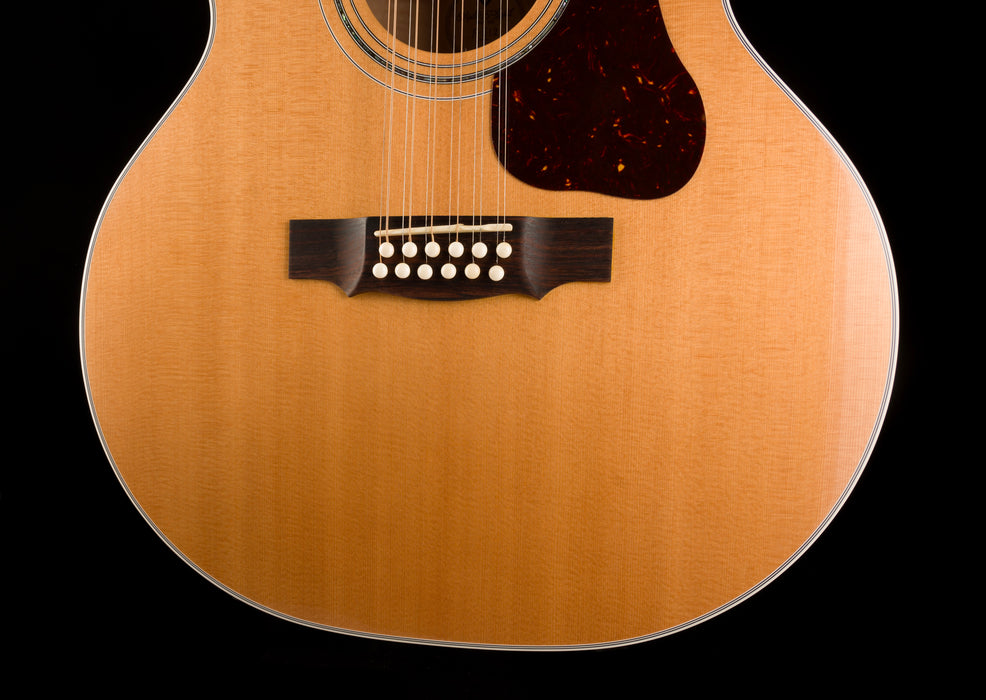 Pre Owned Guild F-512 Maple Blonde 12-String Acoustic Electric Guitar With OHSC