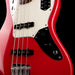 Pre Owned 2007 Fender Made in Japan Jaguar Bass Hot Rod Red With Gig Bag
