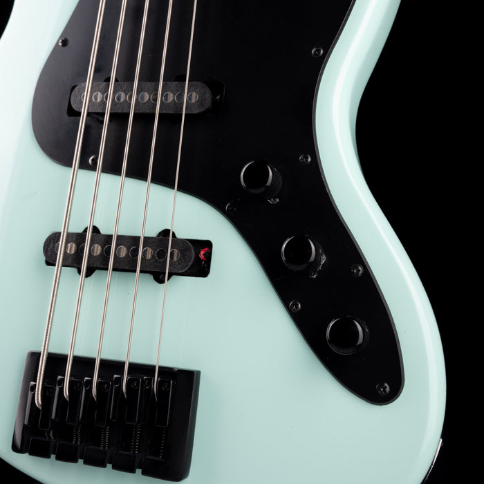 Pre Owned 2022 Schecter J-5 Bass Seafoam Green