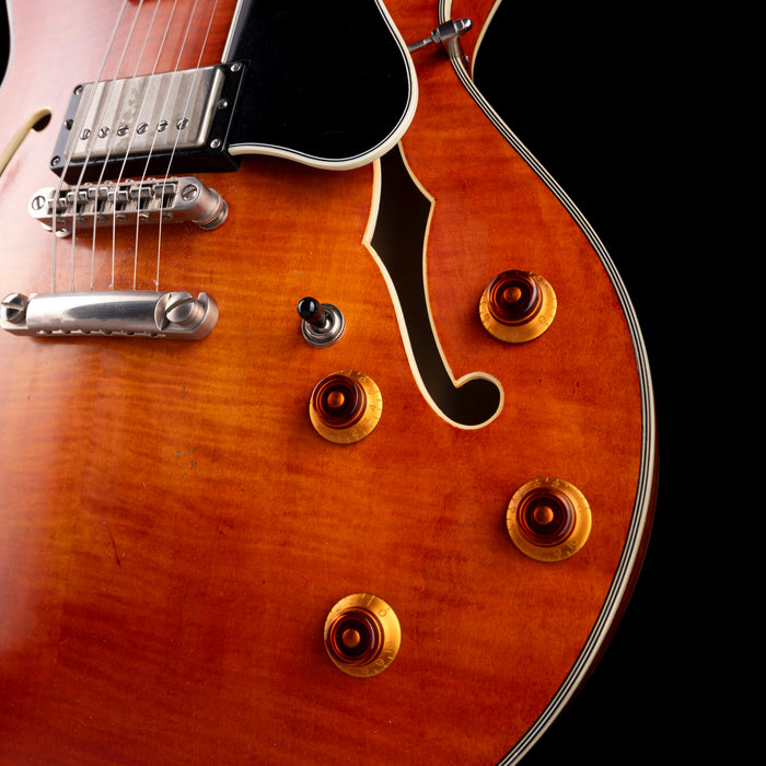 Pre Owned Eastman T59/V Antique Amber Electric Guitar With OHSC