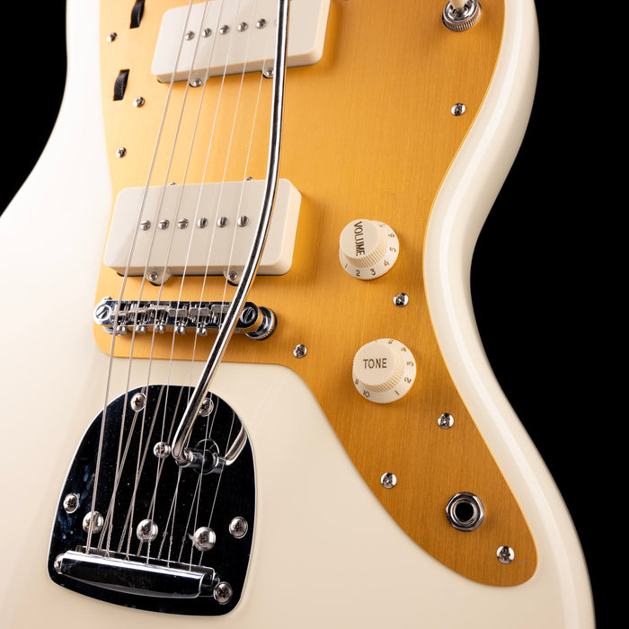 Used Squier J Mascis Jazzmaster Vintage White Electric Guitar