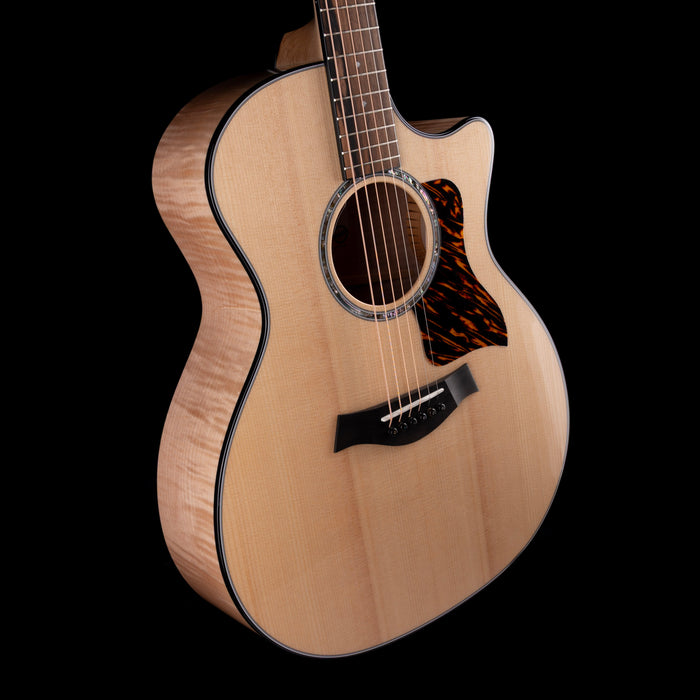 Taylor Truetone Custom Select 614ce Maple with Sitka Spruce Natural With Case
