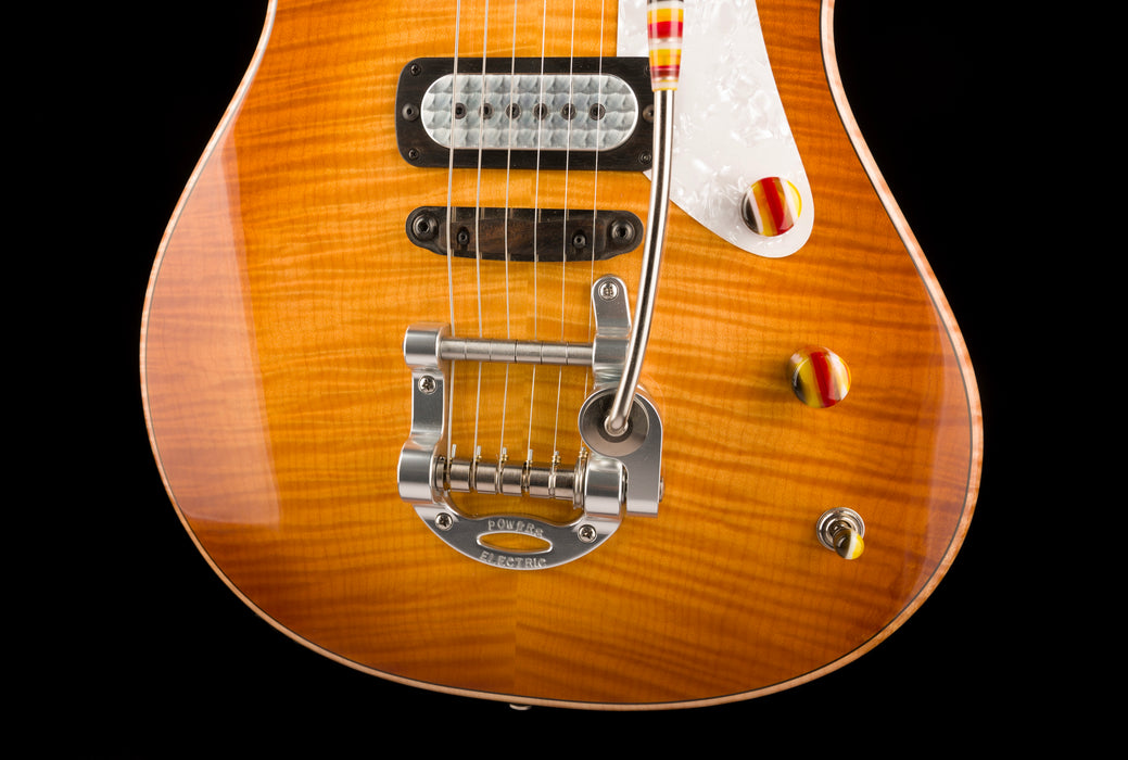 Pre Owned 2024 Powers Electric A Type Select Wild Honey Burst With Original Soft Case