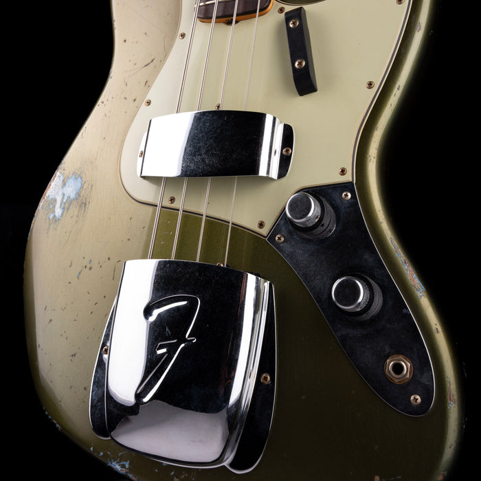 Fender Custom Shop Masterbuilt Jason Smith 1960 Jazz Bass Relic Aged Lake Placid Blue