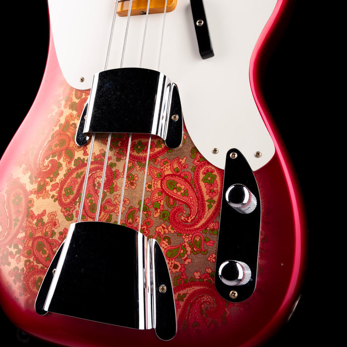 Fender Custom Shop Limited Edition 1954 Precision Bass Journeyman Relic Aged Pink Paisley