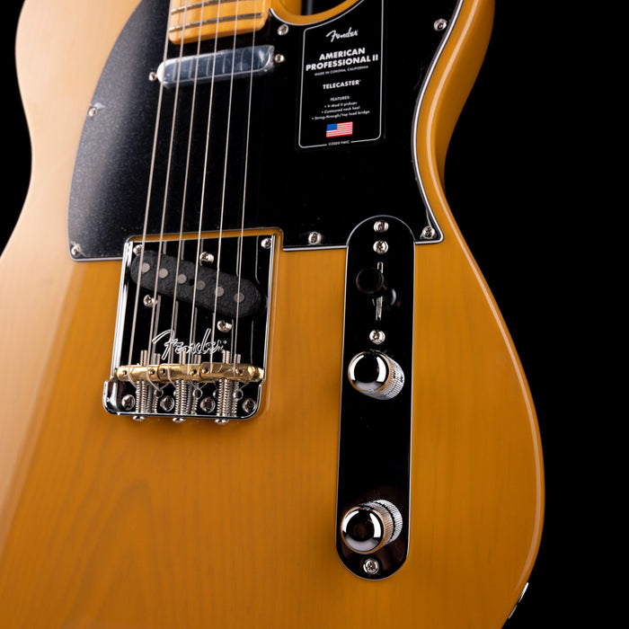 Used 2025 Fender American Professional II Telecaster Butterscotch Blonde With OHSC