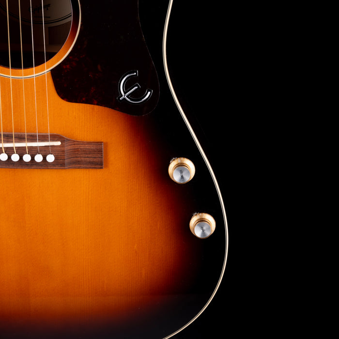 Pre Owned Epiphone EJ-160E Acoustic Electric Guitar With Gig Bag