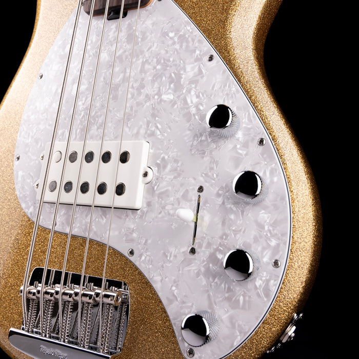 Ernie Ball Music Man StingRay Special 5 H Bass Genius Gold with Mono Case