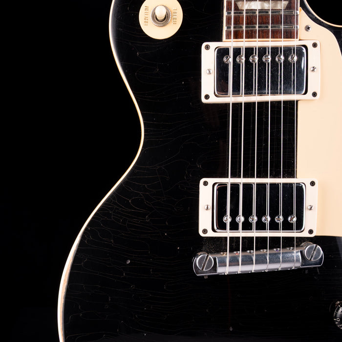 Vintage 1974 Gibson Les Paul Standard JB Blow by Blow Mods Ebony With OHSC