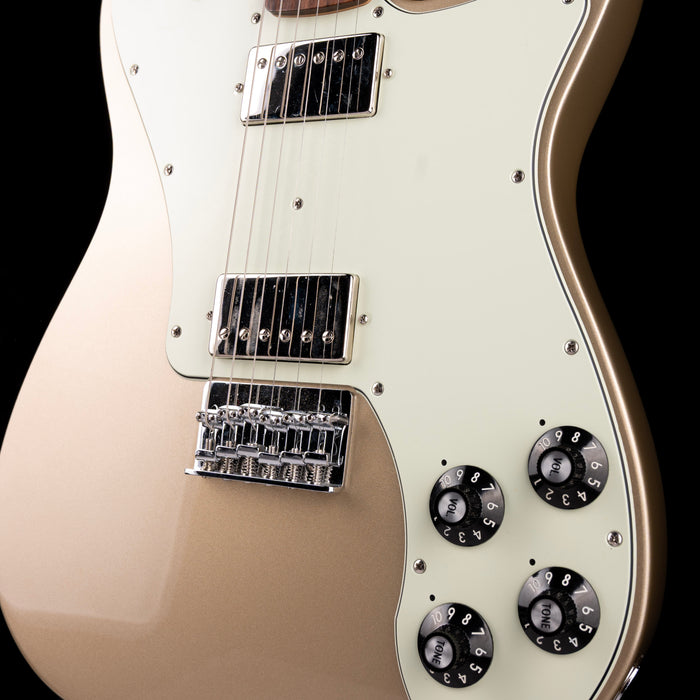 Used 2023 Fender Artist Series Chris Shiflett Telecaster Deluxe Shoreline Gold With OHSC