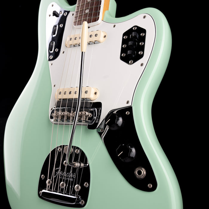 Pre Owned 2022 Fender American Original '60s Jaguar Surf Green With OHSC