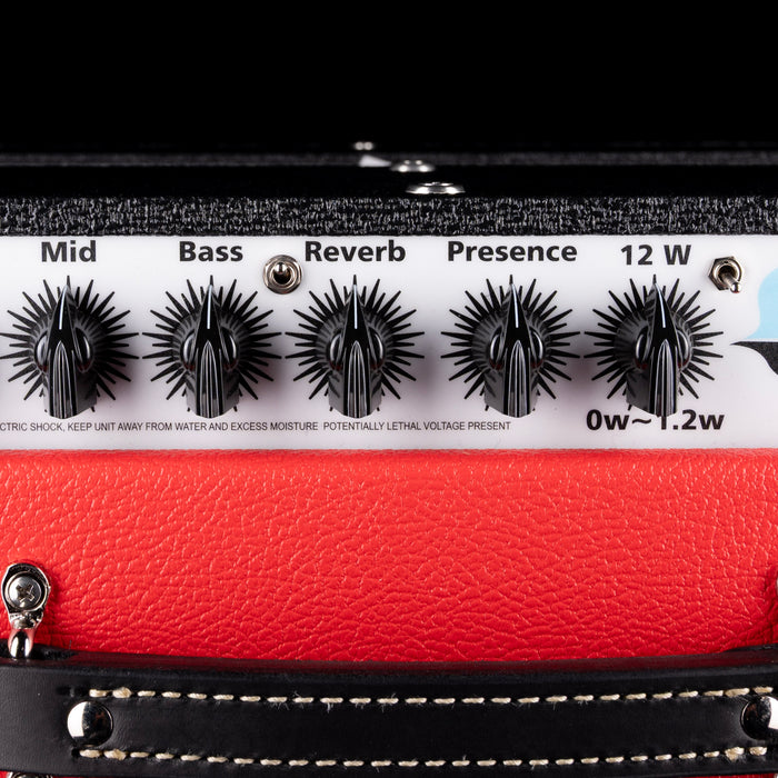 Carr Skylark Special Truetone Two-Tone Red and Black Guitar Amp Combo