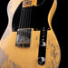 Pre Owned 2022 Fender Custom Shop Limited Edition 50's Pine Esquire, Super Heavy Relic Nocaster Blonde With OHSC