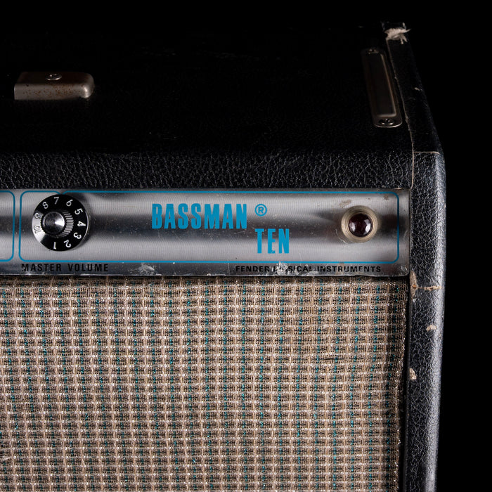 Pre Owned 1970's Fender Bassman Ten 50-watt 4x10" Silverface Guitar Amp Combo