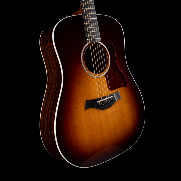 Pre-Owned 2017 Taylor 210e Acoustic Electric Guitar Sunburst With OHSC