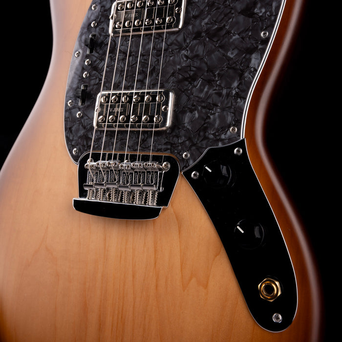 Used Partscaster Warmouth Mustang-style Electric guitar Brown Sunburst With Gig Bag