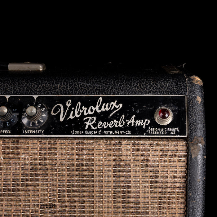 Vintage Pre-CBS 1964 Fender Vibrolux Reverb 35-Watt 2x10" Guitar Amp Combo