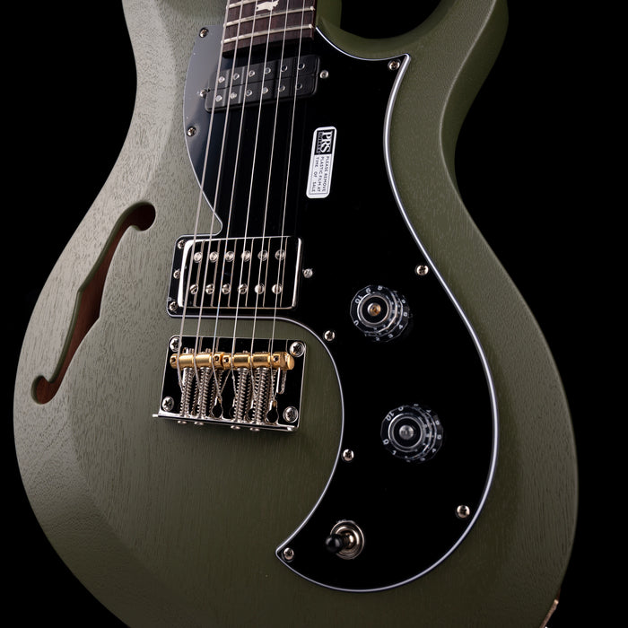 PRS S2 Vela Semi-Hollow Satin Matcha Green One-Off with Gig Bag