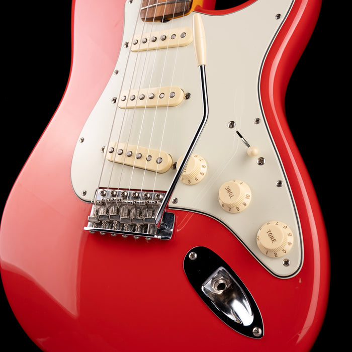 Used 2023 Fender American Vintage II 1961 Stratocaster Fiesta Red with OHSC - Serial # V2214290