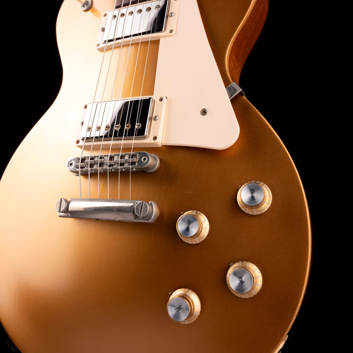 Pre Owned 2018 Gibson Les Paul Tribute Gold Top With Gig Bag