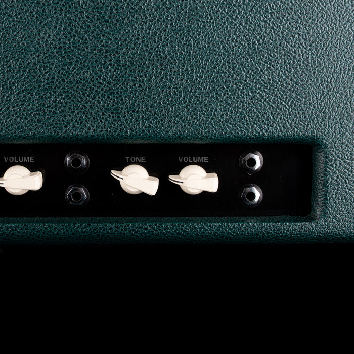 Pre Owned 2007 Divided By 13 FTR37 Green/Cream Guitar Amp Head And 2x12" Cab with Footswitch and Covers