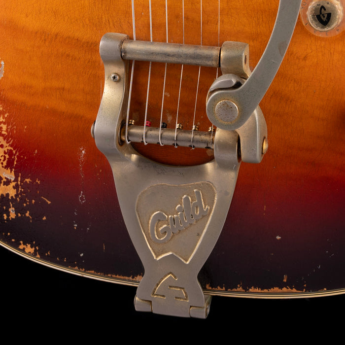 Vintage Guild	1966 Starfire VI Sunburst Hollowbody Guitar With OHSC