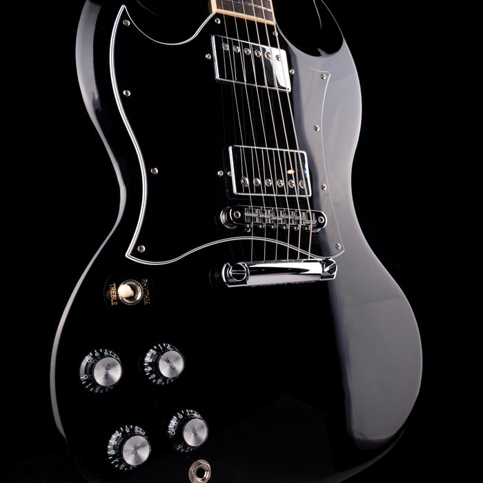 Used 2022 Gibson SG Standard Left-Handed Ebony with OHSC