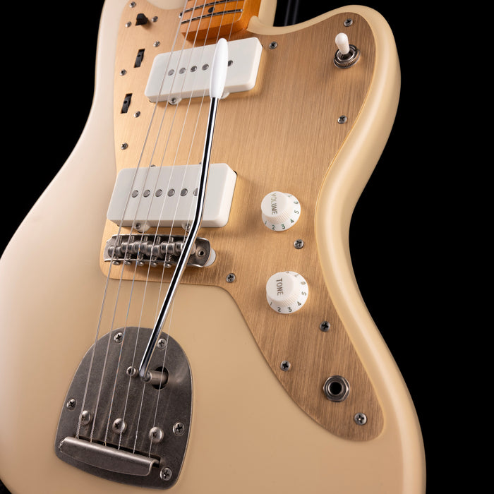 Pre Owned Squier 40th Anniversary Jazzmaster Vintage Edition Satin Desert Sand