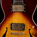 Pre Owned B&G Little Sister Sunburst Semi-Hollow Electric Guitar With OHSC