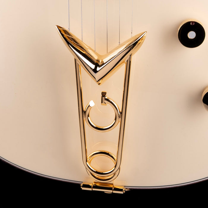 Gretsch Custom Shop Masterbuilt G6134-55 1955 White Penguin NOS Brazilian Rosewood Aged White