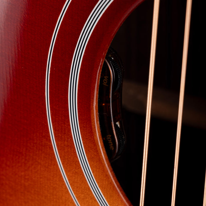 Gibson Parlor Rosewood EC Rosewood Burst with Case