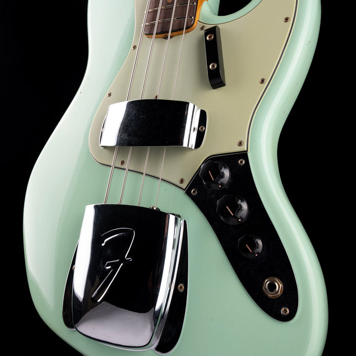 Fender Custom Shop 1962 Jazz Bass Journeyman Relic Aged Surf Green