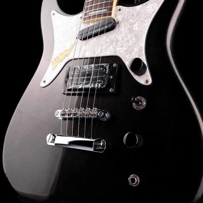 Pre Owned 1998 Epiphone Coronet Charcoal Gray With Gig Bag