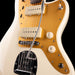 Used Squier J Mascis Jazzmaster Vintage White Electric Guitar With Upgrades And Gig Bag
