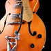 Gretsch G6120T-59 Vintage Select '59 Chet Atkins Hollow Body Lacquer Vintage Orange Stain with Case