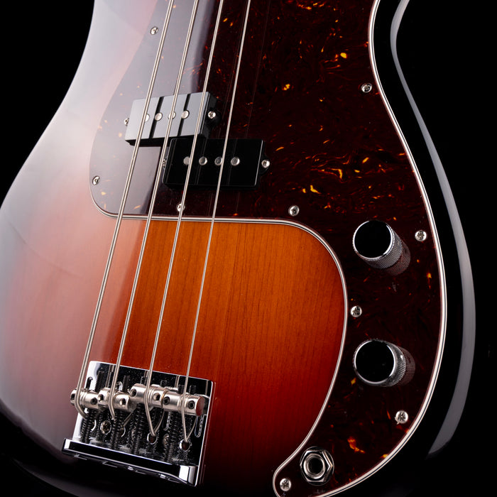 Used 2023 Fender American Pro II Precision Bass Sunburst With OHSC