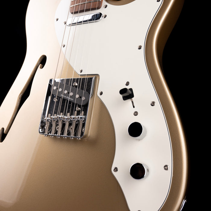 vUsed Squier Vintage Modified Telecaster Thinline Shoreline Gold