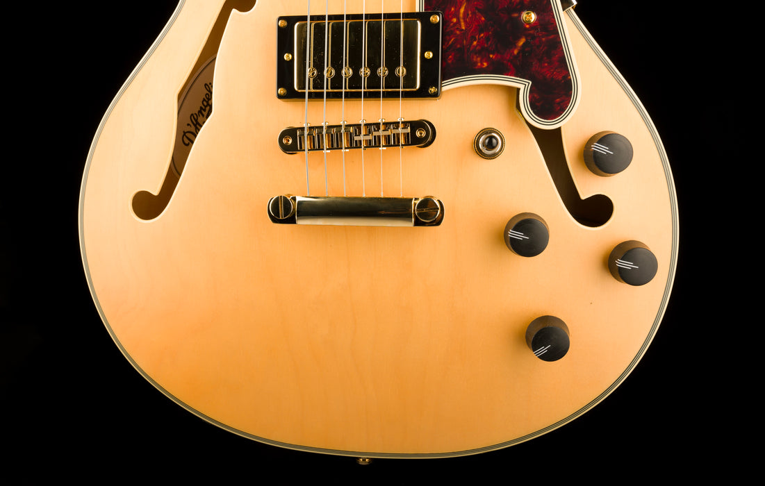 Pre Owned D'Angelico Deluxe Mini DC Natural With OHSC