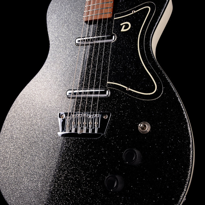 Pre Owned 1999 Danelectro ‘56 Reissue Baritone Guitar Black Metal Flake