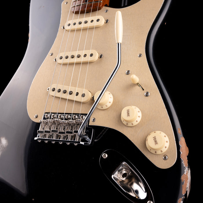 Fender Custom Shop 1956 Stratocaster Roasted Relic Aged Black