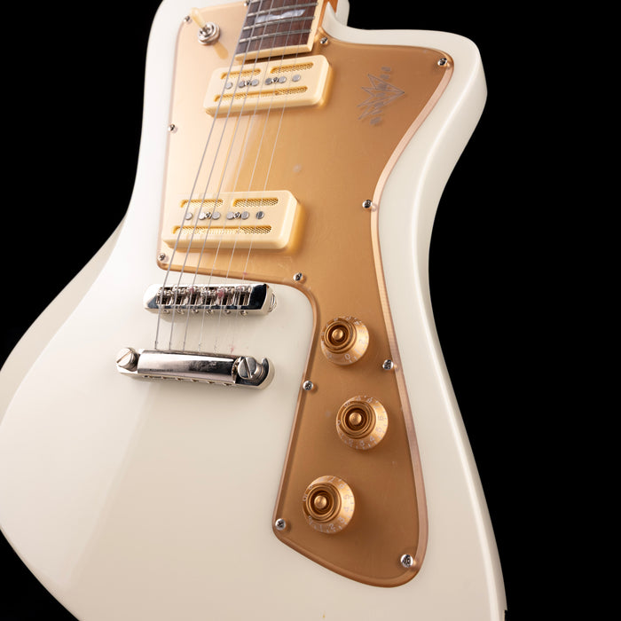 Pre Owned Baum Guitars Wingman Vintage White with OHSC